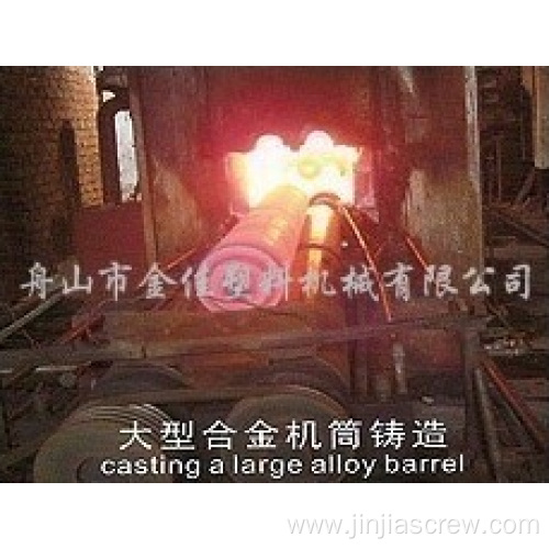 Bimetallic Alloy Screw Barrel for Injection Molding Machine